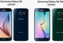 Различия между Samsung Galaxy S6 (G920F) и Samsung Galaxy S6 Edge (G925F)