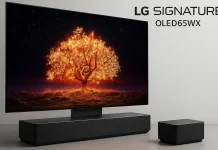 Обзор и технические характеристики телевизора LG SIGNATURE OLED65WXPUA