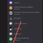 How to create a channel with yourself using the mobile app