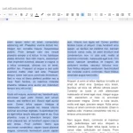 remove two or three column formatting
