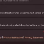 How to delete location caches-2