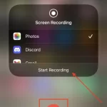 How to take a photo or screenshot via screen recording