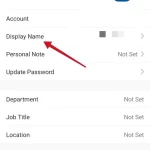 How to change your name on the Zoom app on an Android device 2