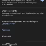 How to delete saved passwords using Chrome on an Android device-2