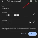 How to delete saved passwords using Chrome on an Android device-3