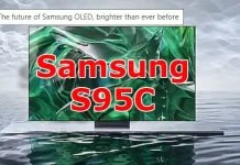 Технические характеристики OLED-телевизоров Samsung S95B и S95C