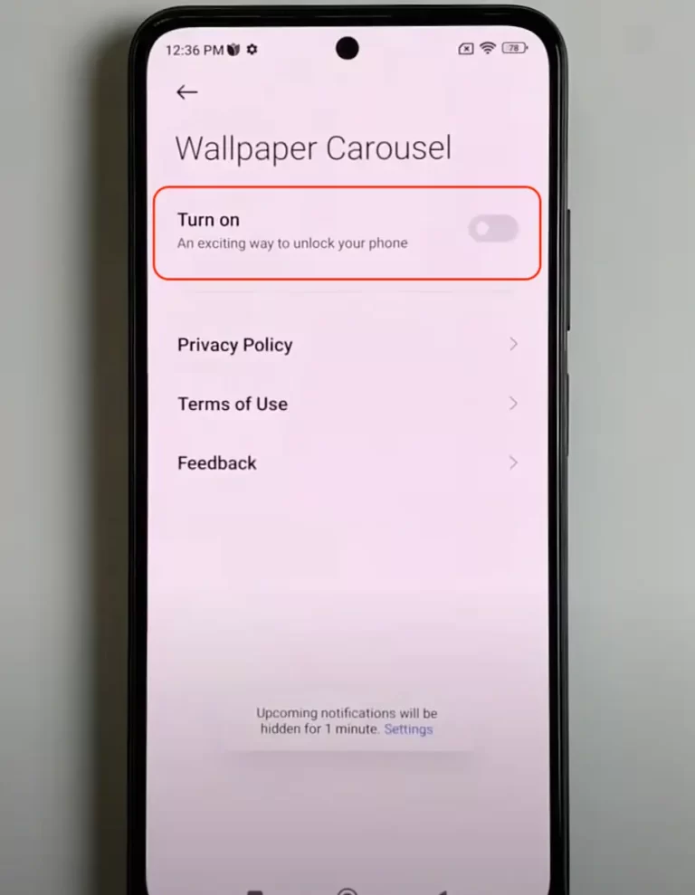 Как убрать карусель обоев реалми нот 50. Карусель обоев Xiaomi