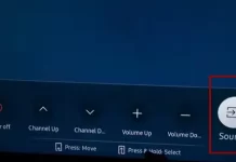 Как изменить источник входного сигнала на телевизоре Samsung без пульта дистанционного управления