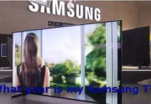 Какого года выпуска мой телевизор Samsung