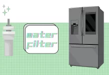 Как заменить и сбросить водяной фильтр в холодильнике Samsung