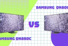 Телевизоры Samsung QN850C и QN800C: в чем разница