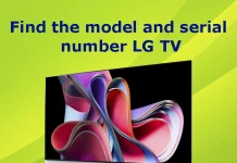 Как найти модель и серийный номер в меню телевизора LG