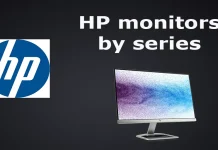 Мониторы HP: линейки продуктов, серии, производители