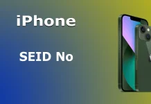 Объяснение того, что такое SEID-номер на iPhone