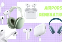 Поколения AirPods по годам