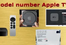 Как узнать номер модели Apple TV?
