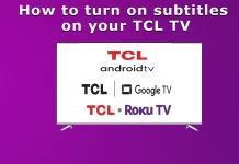 Как включить субтитры на телевизоре TCL