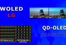 Основные отличия QD-OLED от WOLED для телевизоров