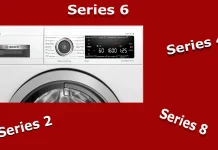 Различия между сериями стиральных машин Bosch