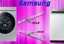Маркировка стиральных машин Samsung 2014-2024 расшифровка