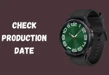 Как узнать дату производства Samsung Galaxy Watch
