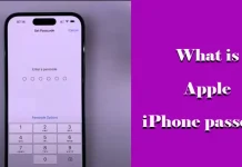 Apple iPhone пароль, объяснение