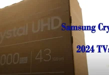 Телевизоры Samsung серии Crystal 2024, отличия и сравнение
