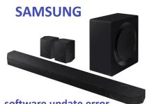 Сбой обновления саундбаров Samsung Q900D, Q910D, Q990D, Q800D