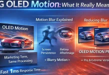 Что такое OLED Motion в телевизорах LG