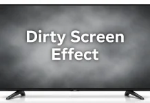 Эффект «грязного экрана» на телевизорах