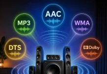 Аудиокодеки AAC, MP3, WMA, DTS и Dolby, простое объяснение