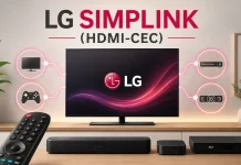 LG SIMPLINK (HDMI-CEC), как это работает и как включить