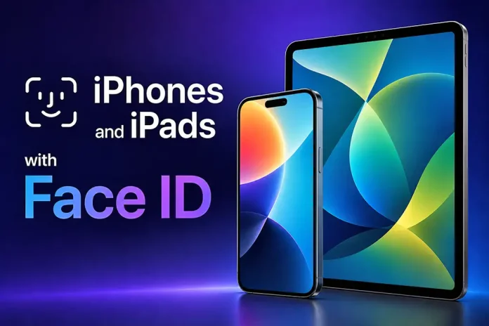 List of iPhones and iPads with Face ID 1
