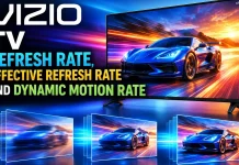 Частота обновления Vizio TV, Effective Refresh Rate и Dynamic Motion Rate