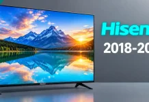 Линейка телевизоров Hisense по годам, 2018–2026