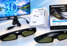 Список совместимости 3D-очков Panasonic по модели и году выпуска телевизора