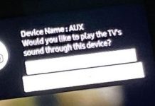 Неизвестное Bluetooth устройство подключается к телевизору Samsung