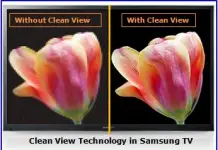 Digital clean view TV Samsung, что это?