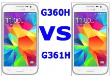 Samsung Core Prime и Core Prime VE (G360H и G361H) сравнение и отличия