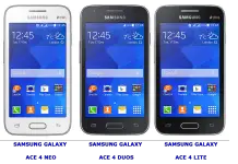 Samsung Galaxy Ace 4 Duos, Ace 4 Neo, Ace 4 Lite