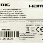 Grundig-TV-label