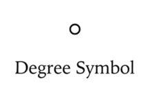 Как использовать символ градуса в Mac OS (OS X)