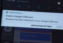 Исправляем, проверка порта обнаружена влага в телефоне Samsung