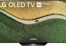 Сравнить телевизоры LG OLED B9 (2019) и B8 (2018)