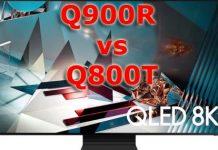 Телевизоры Samsung Q800T и Q900R сравнить, краткий обзор