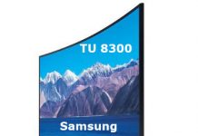 TU8300 RU7300 изогнутые телевизоры 2020-2018 обзор технических спецификаций