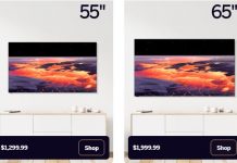 TV OLED Vizio OLED55-H1, OLED65-H1 краткий обзор