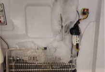 Вентилятор холодильника Samsung издает гул жужжание дребезжание