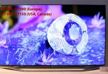 Рекомендованные настройки телевизора Samsung H7000, H7090 (Europe) H7100, H7150 (USA, Canada)