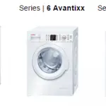 series washers Bosch 2015-2016